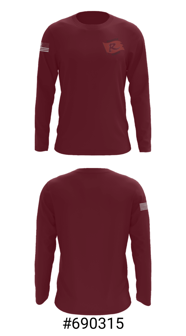 Long Sleeve Performance Shirt, Roosevelt Elementary School, Spirit Store, Teamtime, Team time, sublimation, custom sports apparel, team uniforms, spirit wear, spiritwear, sports uniforms, custom shirts, team store, custom team store, fundraiser sports, apparel fundraiser