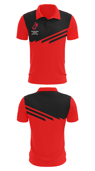 William Jewell College Wrestling 63095086 Short Sleeve Performance Polo - 27