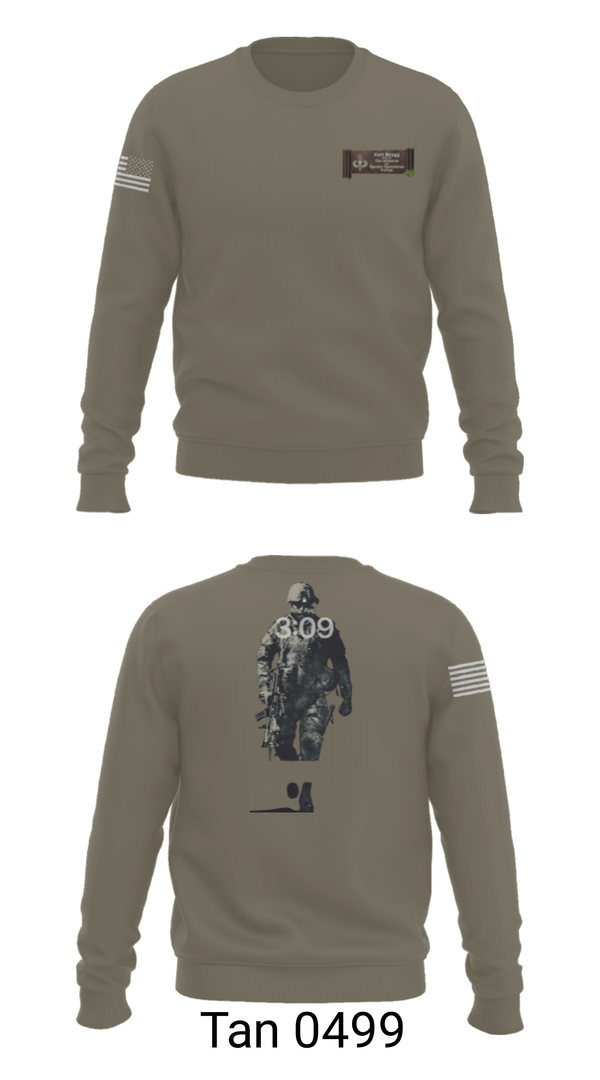 Crew Neck Sweatshirt, , Army, Teamtime, Team time, sublimation, custom sports apparel, team uniforms, spirit wear, spiritwear, sports uniforms, custom shirts, team store, custom team store, fundraiser sports, apparel fundraiser