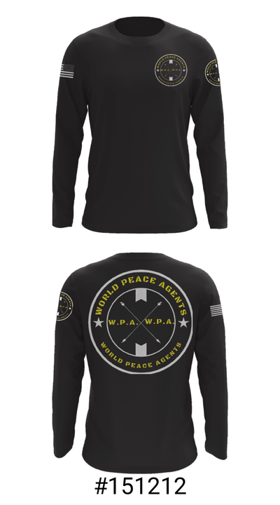 WPA 1st Infantry 46853550 Long Sleeve Performance Shirt - 3
