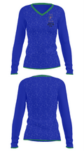 Hugoton Wrestling Club 79272878 Women's Long Sleeve V-neck Shirt - 34
