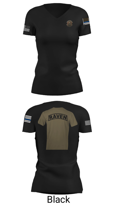 436 SFS DOVER AFB 5343249 Women's Short Sleeve V-neck Shirt - 20