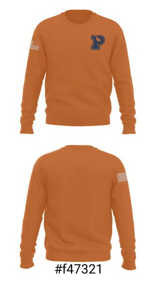 Crew Neck Sweatshirt, Powers Catholic High School Basketball, Men's Basketball, Teamtime, Team time, sublimation, custom sports apparel, team uniforms, spirit wear, spiritwear, sports uniforms, custom shirts, team store, custom team store, fundraiser sports, apparel fundraiser