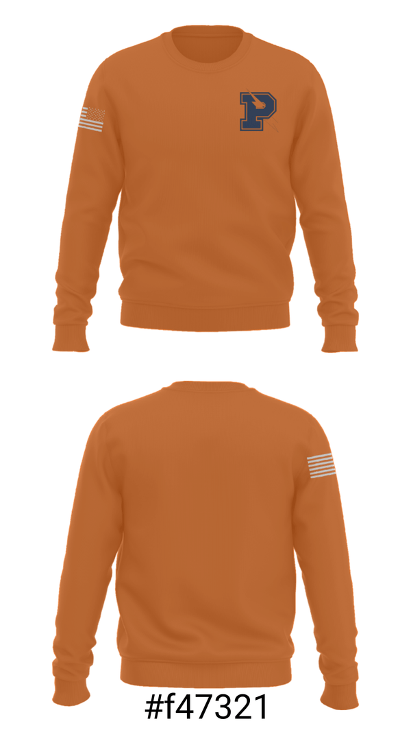 Crew Neck Sweatshirt, Powers Catholic High School Basketball, Men's Basketball, Teamtime, Team time, sublimation, custom sports apparel, team uniforms, spirit wear, spiritwear, sports uniforms, custom shirts, team store, custom team store, fundraiser sports, apparel fundraiser