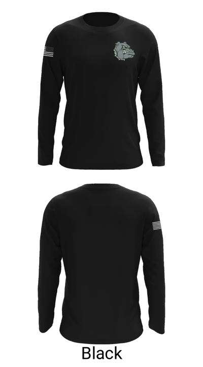 Berea High School 77110489 Long Sleeve Performance Shirt - 11