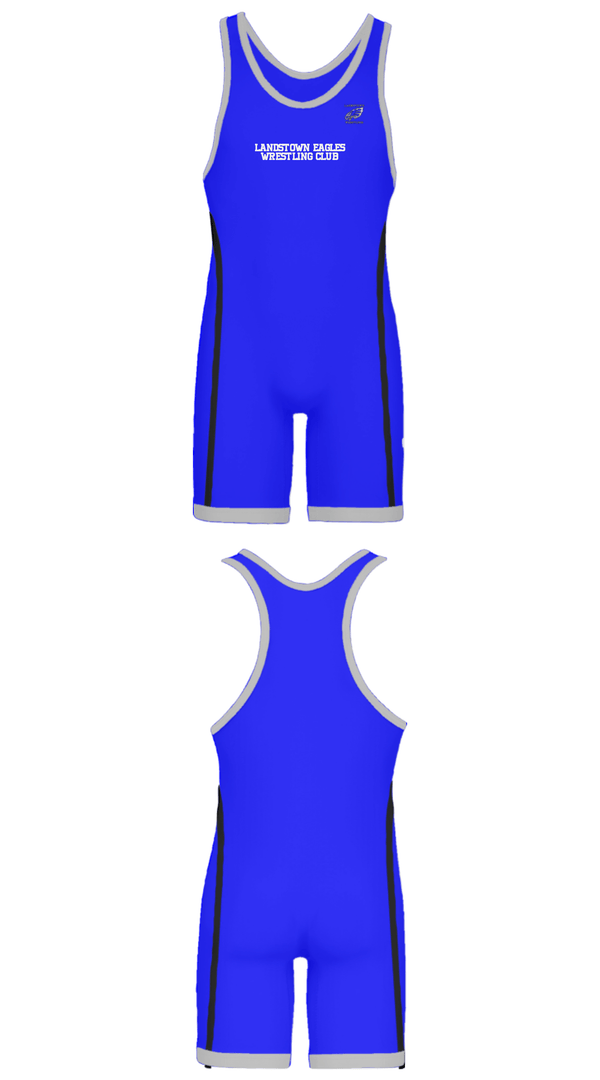 Wrestling Singlet, Landstown Eagles Wrestling Club, Wrestling, Teamtime, Team time, sublimation, custom sports apparel, team uniforms, spirit wear, spiritwear, sports uniforms, custom shirts, team store, custom team store, fundraiser sports, apparel fundraiser