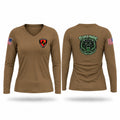 Mdhc team 6 Women's Long Sleeve V-neck Shirt - 1