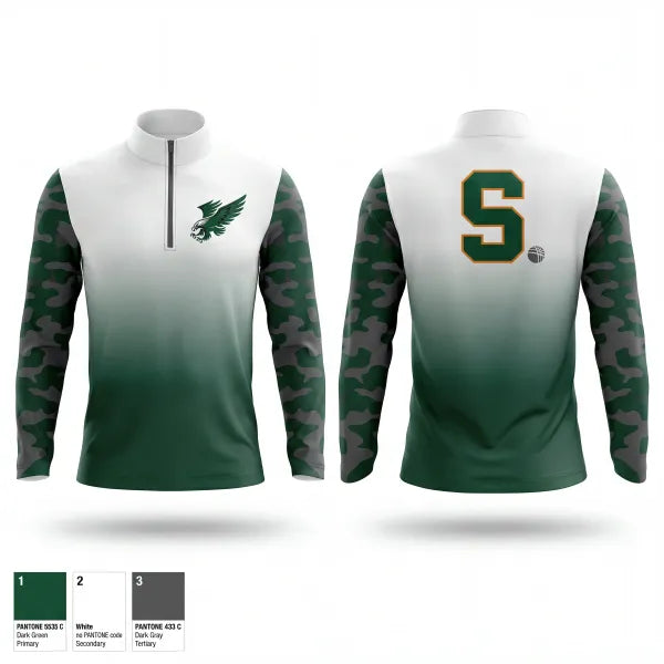 Quarter Zip Jacket, Stratton Eagles, Baseball, Teamtime, Team time, sublimation, custom sports apparel, team uniforms, spirit wear, spiritwear, sports uniforms, custom shirts, team store, custom team store, fundraiser sports, apparel fundraiser
