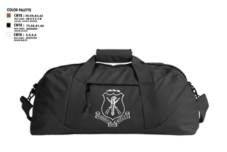 Duffle Bag, Pershing Rifles, Army, Teamtime, Team time, sublimation, custom sports apparel, team uniforms, spirit wear, spiritwear, sports uniforms, custom shirts, team store, custom team store, fundraiser sports, apparel fundraiser