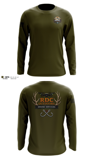 Long Sleeve Performance Shirt, RDC Outdoors, Police, Teamtime, Team time, sublimation, custom sports apparel, team uniforms, spirit wear, spiritwear, sports uniforms, custom shirts, team store, custom team store, fundraiser sports, apparel fundraiser