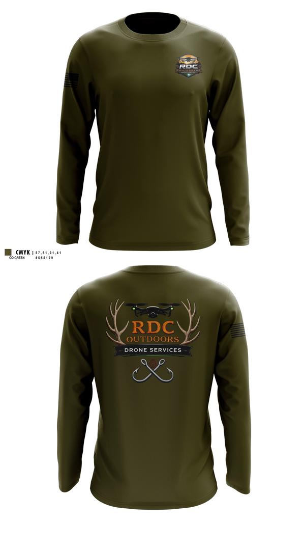 Long Sleeve Performance Shirt, RDC Outdoors, Police, Teamtime, Team time, sublimation, custom sports apparel, team uniforms, spirit wear, spiritwear, sports uniforms, custom shirts, team store, custom team store, fundraiser sports, apparel fundraiser
