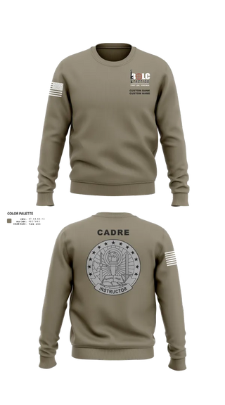 Crew Neck Sweatshirt, BOLC TACTICS, , Teamtime, Team time, sublimation, custom sports apparel, team uniforms, spirit wear, spiritwear, sports uniforms, custom shirts, team store, custom team store, fundraiser sports, apparel fundraiser