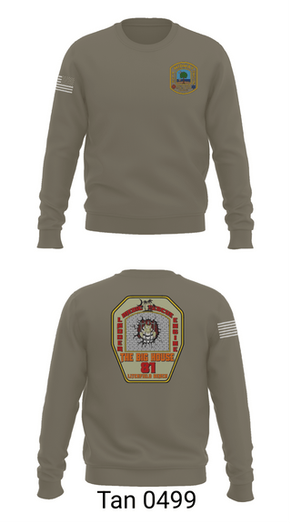 Crew Neck Sweatshirt, Midway Fire Station 81, EMS/EMT, Teamtime, Team time, sublimation, custom sports apparel, team uniforms, spirit wear, spiritwear, sports uniforms, custom shirts, team store, custom team store, fundraiser sports, apparel fundraiser
