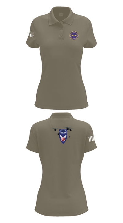 440th CBRN CO 79820871 Women's Short Sleeve Performance Polo  - 71