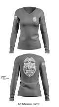SERVICES DIV. 78217028 Women's Long Sleeve V-neck Shirt - 102