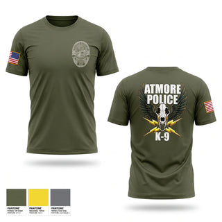 Short Sleeve Performance Shirt, Atmore K9, Police, Teamtime, Team time, sublimation, custom sports apparel, team uniforms, spirit wear, spiritwear, sports uniforms, custom shirts, team store, custom team store, fundraiser sports, apparel fundraiser