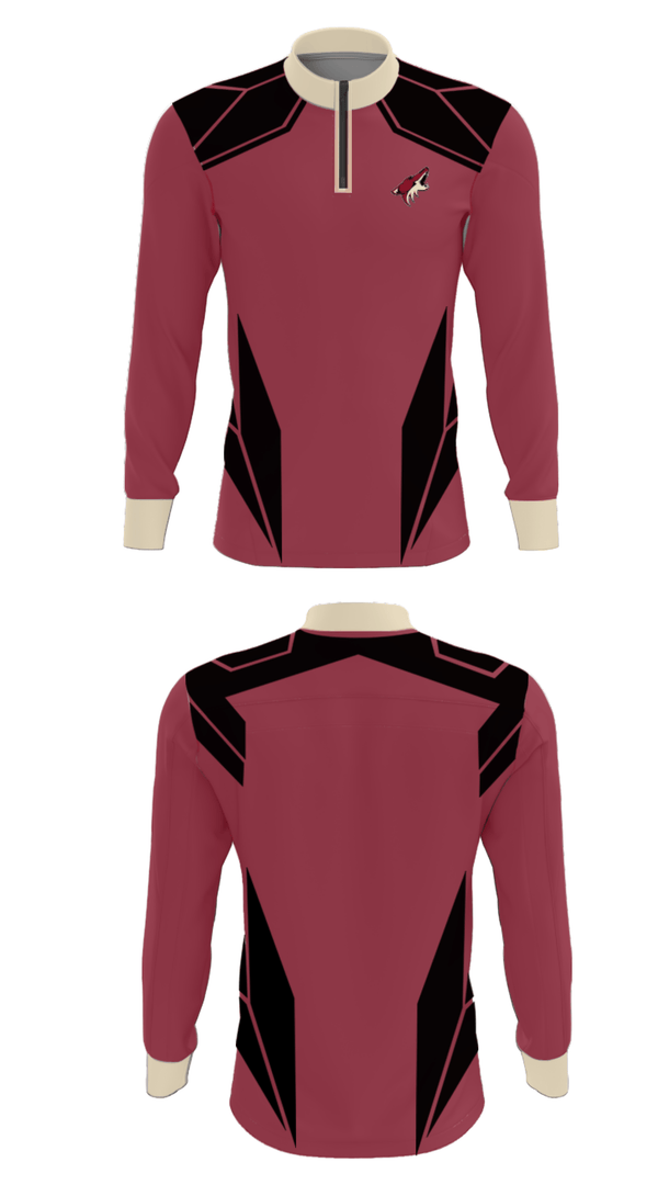 Quarter Zip Jacket, Kittitas Middle School Wrestling, Wrestling, Teamtime, Team time, sublimation, custom sports apparel, team uniforms, spirit wear, spiritwear, sports uniforms, custom shirts, team store, custom team store, fundraiser sports, apparel fundraiser