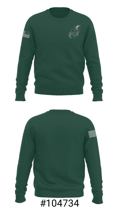 Jenison Junior High School Swimming 79083894 Crew Neck Sweatshirt - 16