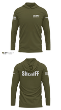 Clay County Courts Long Sleeve hooded sunshirt - 3