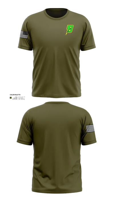 Baltimore Lightning 935827 Short Sleeve Performance Shirt - 21