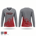 Crossfire Fastpitch 78677133 Women's Long Sleeve V-neck Shirt - 1