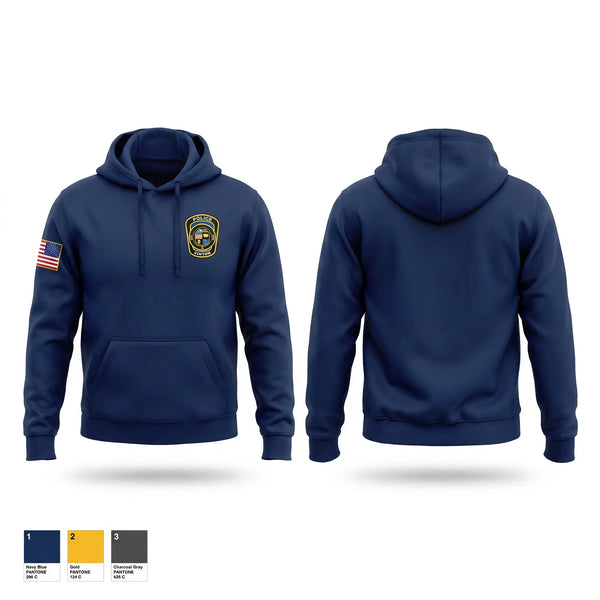 Hoodie, Vinton Police Department, Police, Teamtime, Team time, sublimation, custom sports apparel, team uniforms, spirit wear, spiritwear, sports uniforms, custom shirts, team store, custom team store, fundraiser sports, apparel fundraiser