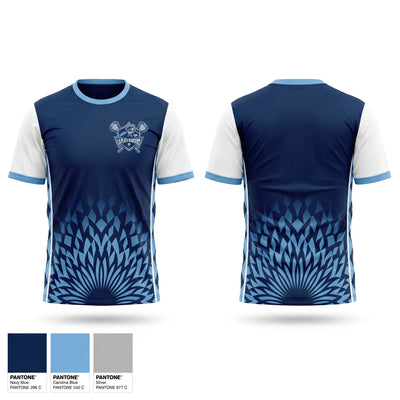La Plata Warriors 5508321 Soft Poly Tee Cotton Like Feel - 1