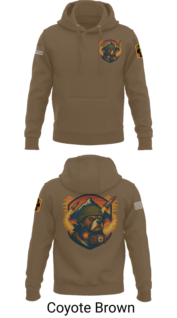 Hoodie, 10th Field Hospital (FWD), , Teamtime, Team time, sublimation, custom sports apparel, team uniforms, spirit wear, spiritwear, sports uniforms, custom shirts, team store, custom team store, fundraiser sports, apparel fundraiser