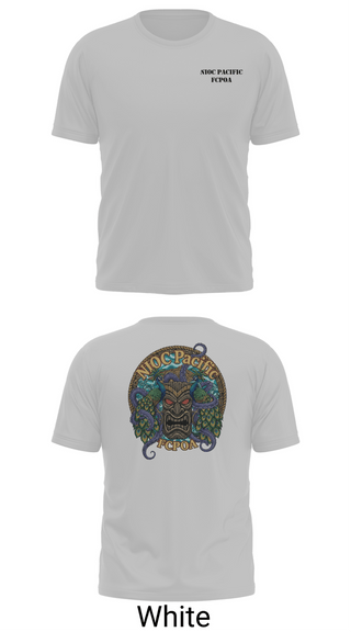 Old School Cotton Feel Shirt, NIOC Pacific FCPOA, Navy, Teamtime, Team time, sublimation, custom sports apparel, team uniforms, spirit wear, spiritwear, sports uniforms, custom shirts, team store, custom team store, fundraiser sports, apparel fundraiser