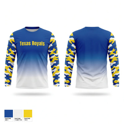 Texas Royals Long Sleeve Performance Shirt - 1