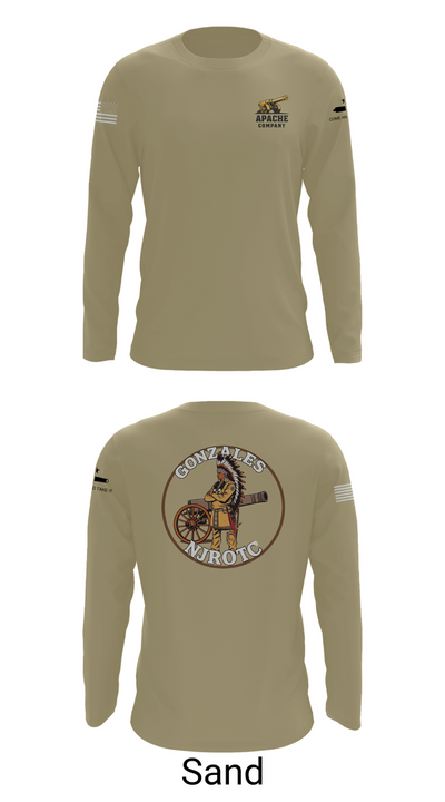 NJROTC Apache Company 29120146 Long Sleeve Performance Shirt 82