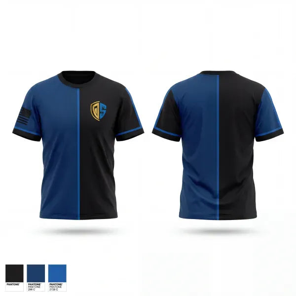 Old School Cotton Feel Shirt, Oversight Security, Police, Teamtime, Team time, sublimation, custom sports apparel, team uniforms, spirit wear, spiritwear, sports uniforms, custom shirts, team store, custom team store, fundraiser sports, apparel fundraiser
