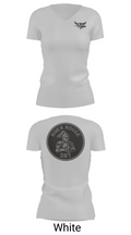 River Rouge Police Special Response Team 69074016 Women's Short Sleeve V-neck Shirt - 12