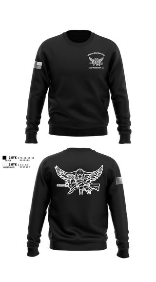 Crew Neck Sweatshirt, Special Reaction Team, Marines, Teamtime, Team time, sublimation, custom sports apparel, team uniforms, spirit wear, spiritwear, sports uniforms, custom shirts, team store, custom team store, fundraiser sports, apparel fundraiser