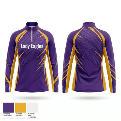 Lady Eagles Quarter Zip Jacket - 1