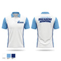 Shoreline Breakers 12u Royal Short Sleeve Performance Polo - 1