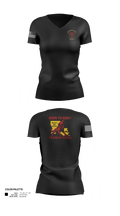 239th Military Police Company 23809679 Women's Short Sleeve V-neck Shirt - 21