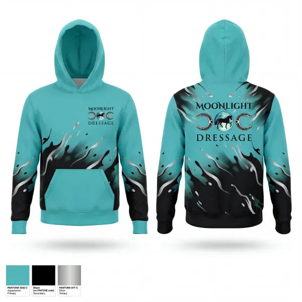 Hoodie, Moonlight dressage, Spirit Store, Teamtime, Team time, sublimation, custom sports apparel, team uniforms, spirit wear, spiritwear, sports uniforms, custom shirts, team store, custom team store, fundraiser sports, apparel fundraiser