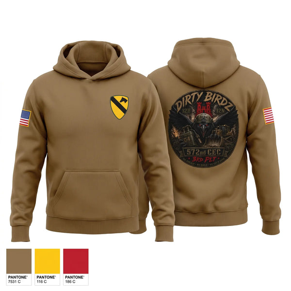 Hoodie, 572nd CEC 3rd PLT, Army, Teamtime, Team time, sublimation, custom sports apparel, team uniforms, spirit wear, spiritwear, sports uniforms, custom shirts, team store, custom team store, fundraiser sports, apparel fundraiser