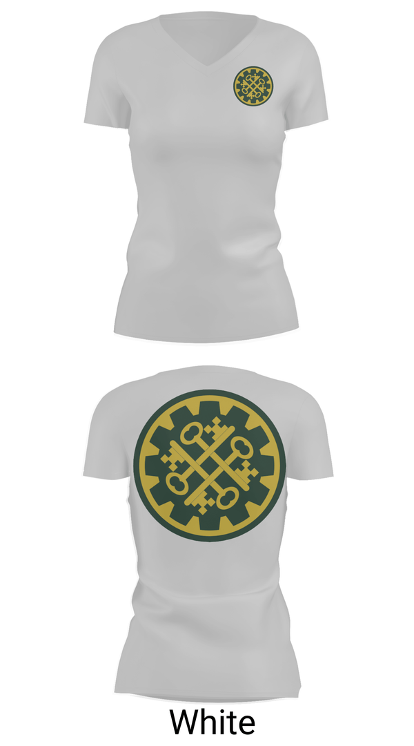Womens Short Sleeve Vneck Shirt, 1775th military police, National Guard, Teamtime, Team time, sublimation, custom sports apparel, team uniforms, spirit wear, spiritwear, sports uniforms, custom shirts, team store, custom team store, fundraiser sports, apparel fundraiser