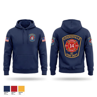 Hoodie, Cooksville, Fire Department, Teamtime, Team time, sublimation, custom sports apparel, team uniforms, spirit wear, spiritwear, sports uniforms, custom shirts, team store, custom team store, fundraiser sports, apparel fundraiser