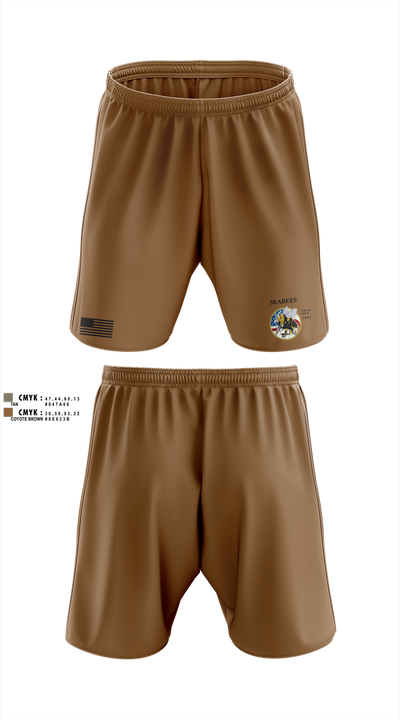 Seabees Athletic Shorts With Pockets - 1