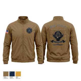 Windbreaker, USS STOUT OI, Navy, Teamtime, Team time, sublimation, custom sports apparel, team uniforms, spirit wear, spiritwear, sports uniforms, custom shirts, team store, custom team store, fundraiser sports, apparel fundraiser