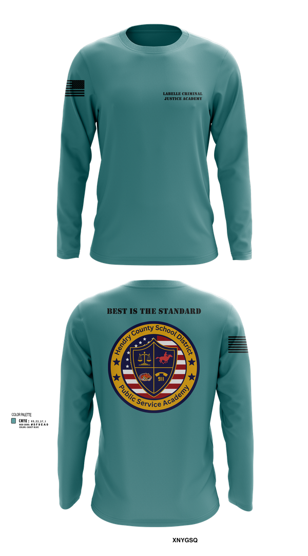 Long Sleeve Performance Shirt, LaBelle Criminal Justice Academy, Police, Teamtime, Team time, sublimation, custom sports apparel, team uniforms, spirit wear, spiritwear, sports uniforms, custom shirts, team store, custom team store, fundraiser sports, apparel fundraiser