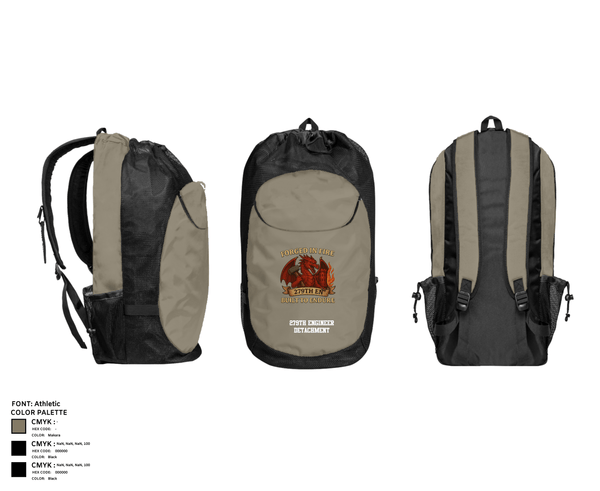 Gear Bag, 279TH Engineer Detachment, Army, Teamtime, Team time, sublimation, custom sports apparel, team uniforms, spirit wear, spiritwear, sports uniforms, custom shirts, team store, custom team store, fundraiser sports, apparel fundraiser
