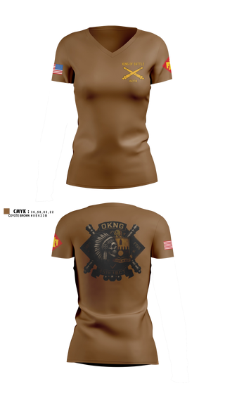 Womens Short Sleeve Vneck Shirt, 160th FTUS AGR, National Guard, Teamtime, Team time, sublimation, custom sports apparel, team uniforms, spirit wear, spiritwear, sports uniforms, custom shirts, team store, custom team store, fundraiser sports, apparel fundraiser