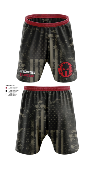 Athletic Shorts With Pockets, Riverton Middle School Wrestling, Wrestling, Teamtime, Team time, sublimation, custom sports apparel, team uniforms, spirit wear, spiritwear, sports uniforms, custom shirts, team store, custom team store, fundraiser sports, apparel fundraiser
