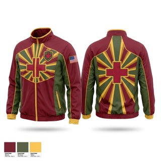 Windbreaker, 528th Hospital Center, Army, Teamtime, Team time, sublimation, custom sports apparel, team uniforms, spirit wear, spiritwear, sports uniforms, custom shirts, team store, custom team store, fundraiser sports, apparel fundraiser