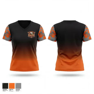 Womens Short Sleeve Vneck Shirt, Somerset Eagles Softball, Softball, Teamtime, Team time, sublimation, custom sports apparel, team uniforms, spirit wear, spiritwear, sports uniforms, custom shirts, team store, custom team store, fundraiser sports, apparel fundraiser