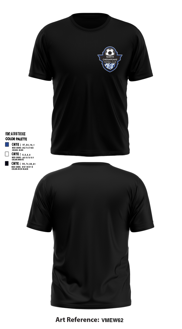 Short Sleeve Performance Shirt, North Chesapeake Football Club, Men's Soccer, Teamtime, Team time, sublimation, custom sports apparel, team uniforms, spirit wear, spiritwear, sports uniforms, custom shirts, team store, custom team store, fundraiser sports, apparel fundraiser